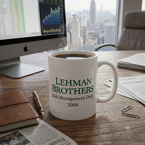 Tazza caffè lehman brothers - tazza,