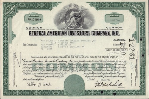 General american investors - general,